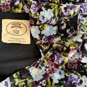 Rare Laura Ashley x Joanie deconstructed corduroy dress organic cotton
